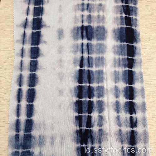 Tie Dye Rayon Spandex Single Jersey